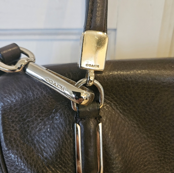 Coach Madison Madeline Leather Satchel - Picture 8 of 11